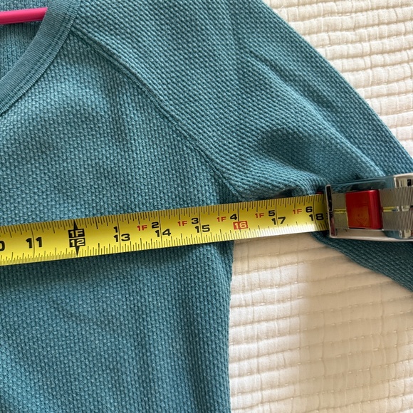 Free People Alpine Cuff Thermal in Teal (Size M) - Picture 7 of 8